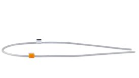 Orange- White PVC 2-stop tubing 12 Pack